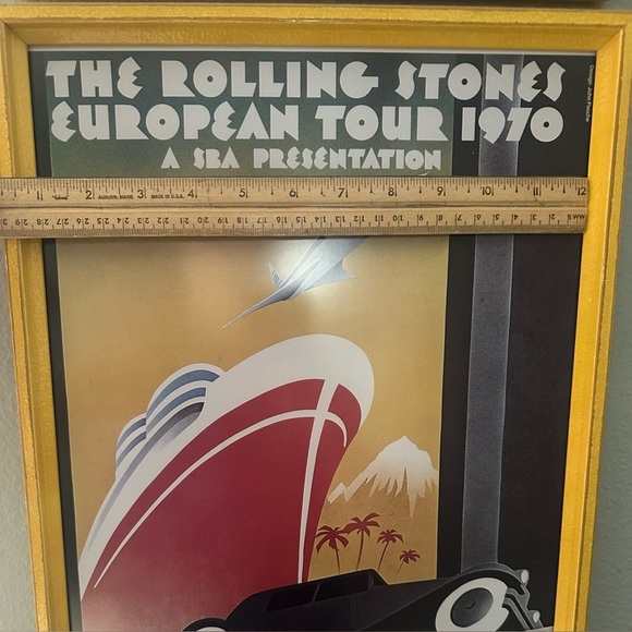 ROLLING STONES 1972 tour framed reproduction posters - Picture 7 of 10